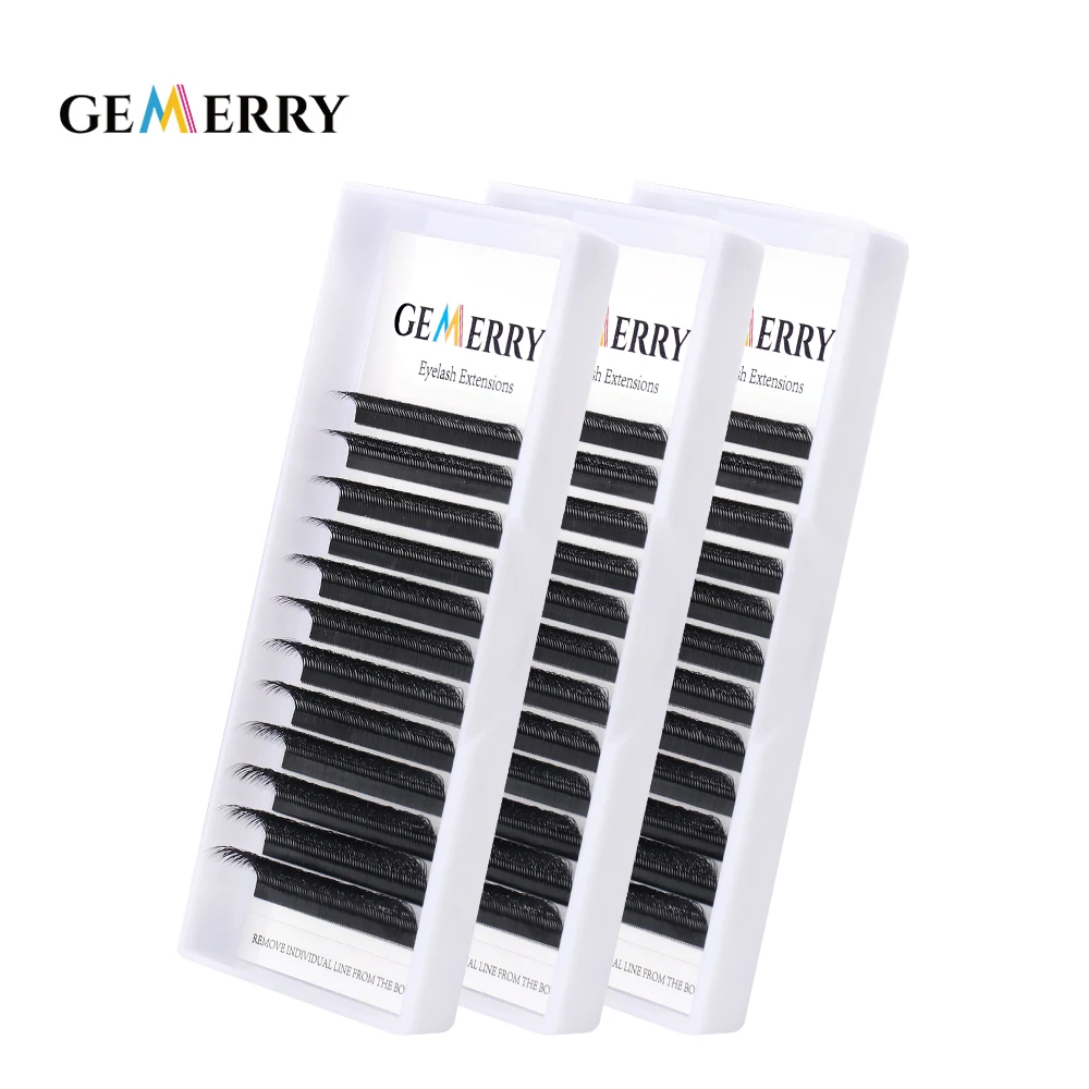 Top Trends: Gemerry 4D / 8D W Lashes Two Tips W Shape Eyelashes Extension Premade Volume Fan 8-15mm Soft Cilios Fake Eyelashe Supplies Natural Shoppable Styles - Image 6