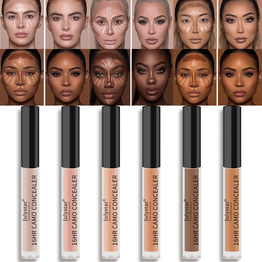 Top Trends: Waterproof Matte Liquid Concealer Long Last Flawless Acne Anti Dark Circles Corrector Professional Concealing Makeup For Women Shoppable Styles