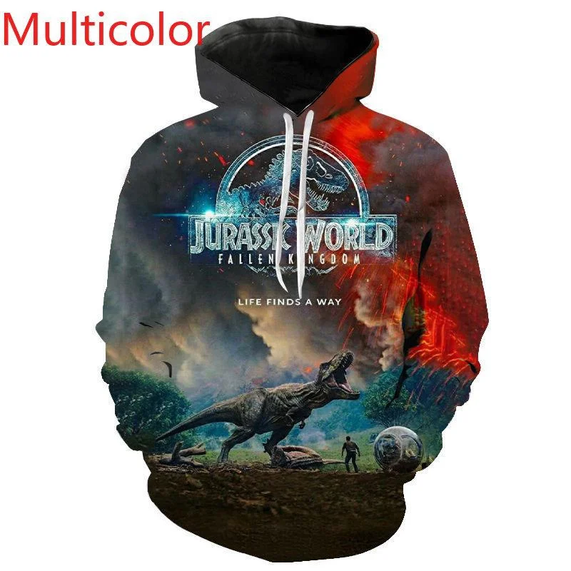 Top Trends: Men And Women Jurassic Park 3d Printing Hoodie Sweatshirt Fashion Casual Hoodie Pullover Harajuku Movie Tops Shoppable Styles