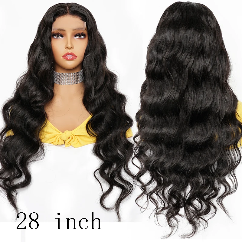 Top Trends: Human Hair Body Wave Wig 4x4 HD Transparent Lace Closure Wigs For Women Preplucked 150% Density Body Wave Natural Remy Hair Wig Shoppable Styles