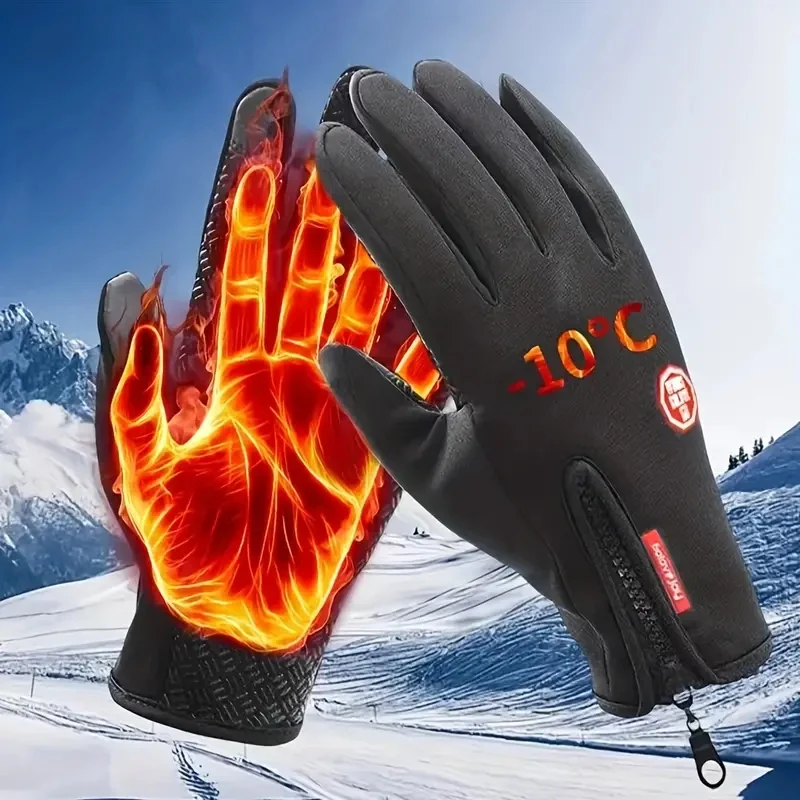 Top Trends: Winter Warm Gloves For Men Women Tactical Gloves Touchscreen Waterproof Hiking Skiing Fishing Cycling Snowboard Non-slip Gloves Shoppable Styles