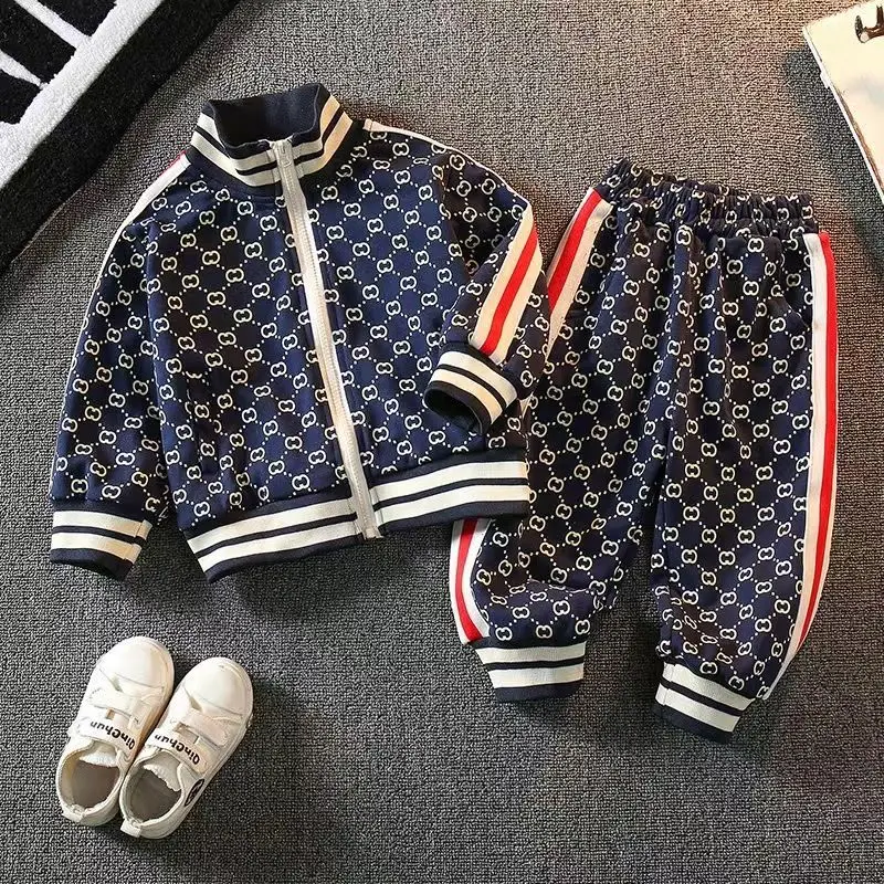 Top Trends: Boys Clothing Sets New Spring Autumn Kids Fashion Cotton Coats+ Pants 2pcs Tracksuits For Baby Children Sports Suits Toddler 2-12 Shoppable Styles