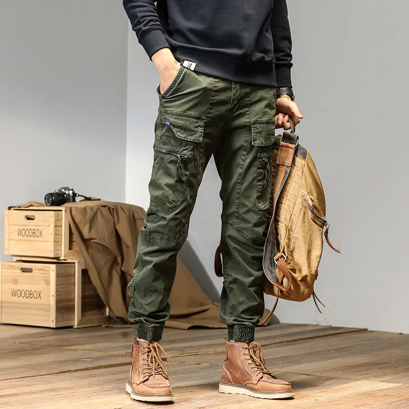 Top Trends: Joggers Cargo Pants Men Casual Y2k MultiPocket Male Trousers Sweatpants Streetwear Techwear Tactical Track Sport Green Pants Men Shoppable Styles