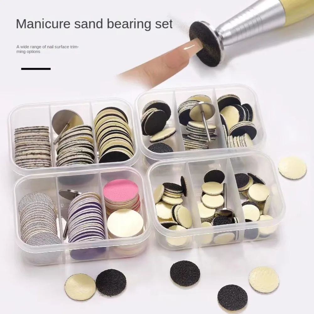 Top Trends: Nail Trimming Replaceable Files For Heels Callus Nozzles Foot Pedicure Sandpaper File Dead Skin Remover Nail Polisher Shoppable Styles - Image 3