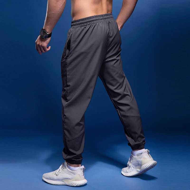 Top Trends: BINTUOSHI New Sport Pants Men Running Pants With Zipper Pockets Soccer Training Sports Trousers Joggings Fitness Sweatpants Shoppable Styles