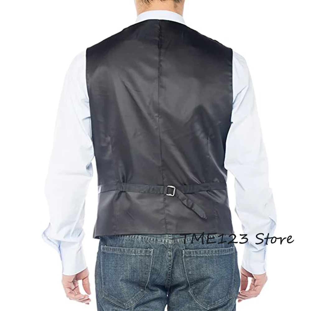 Top Trends: Men's Suit Vest Single-breasted Velvet Vests Gentleman Punk Party Coat Sleeveless Jacket Chaleco Hombre Shoppable Styles - Image 4