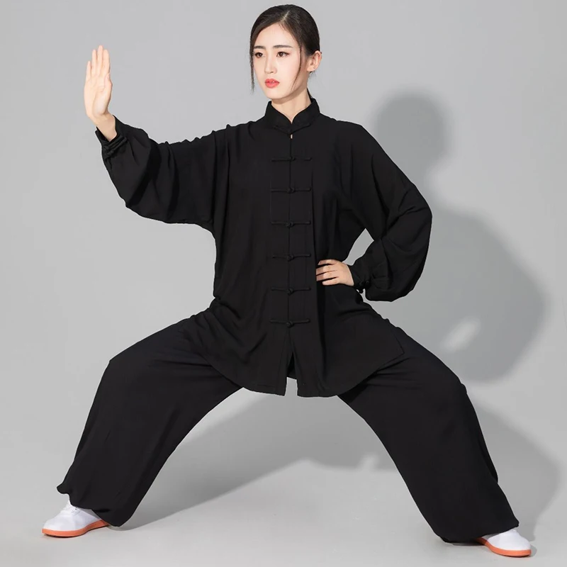 Top Trends: Women's Men's Soft Cotton Tai Chi Suit Kung Fu Wushu Martial Arts Uniform Wing Chun Jacket Pants Shoppable Styles