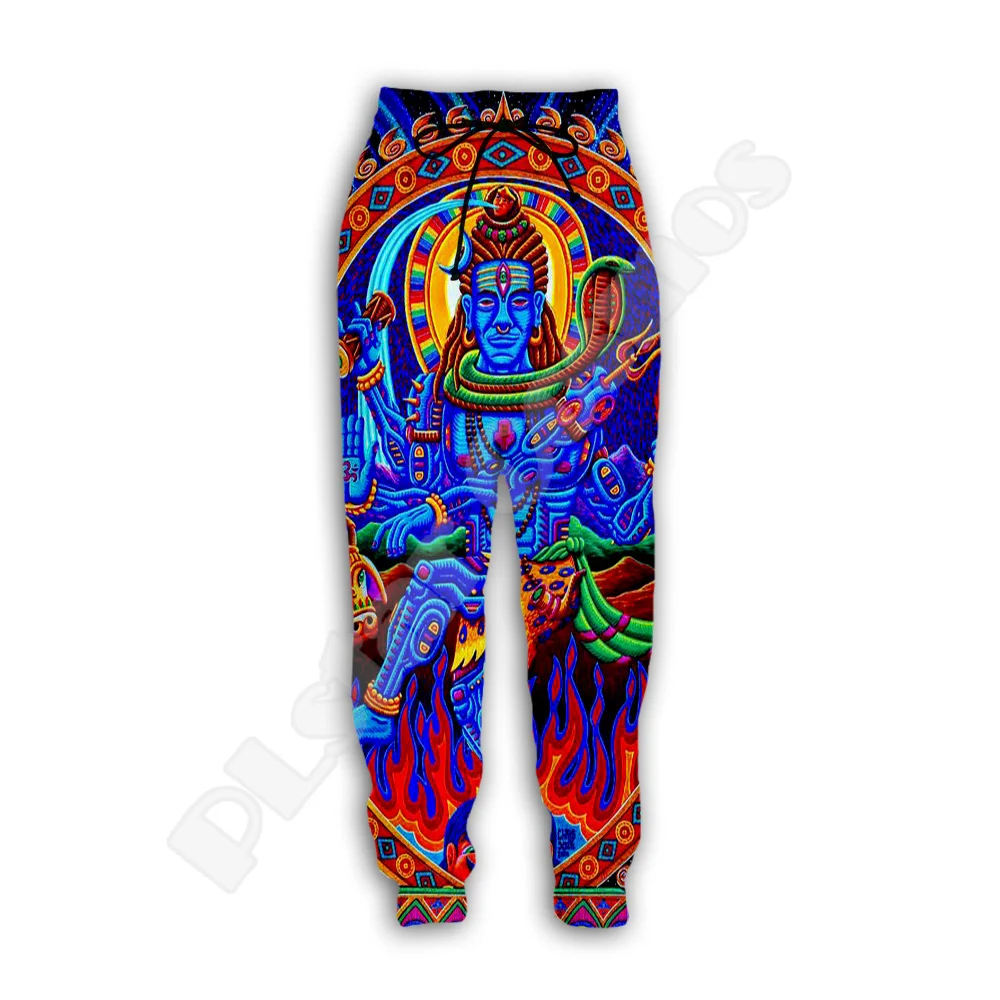 Top Trends: NewFashion Trippy Buddha Mandala Psychedelic Colorful Retro 3DPrint Men / Women Streetwear Joggers Pants Funny Casual Trousers X3 Shoppable Styles - Image 3