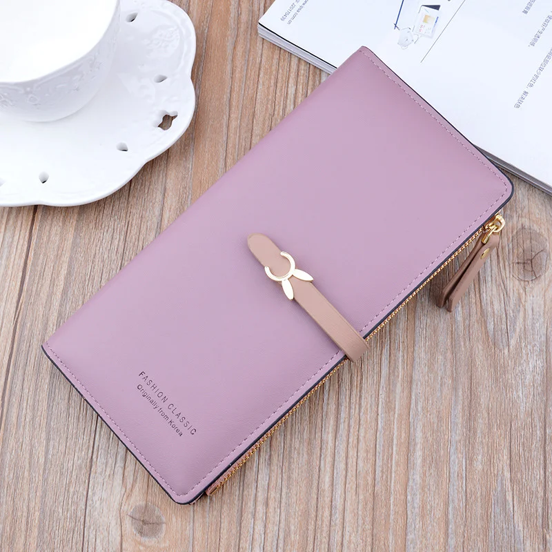 Top Trends: Unistybag Luxury Long Wallet Purses For Women New Trend Slim Wallets Female Clutch Bag Ladies Credit Card Holder Shoppable Styles - Image 4