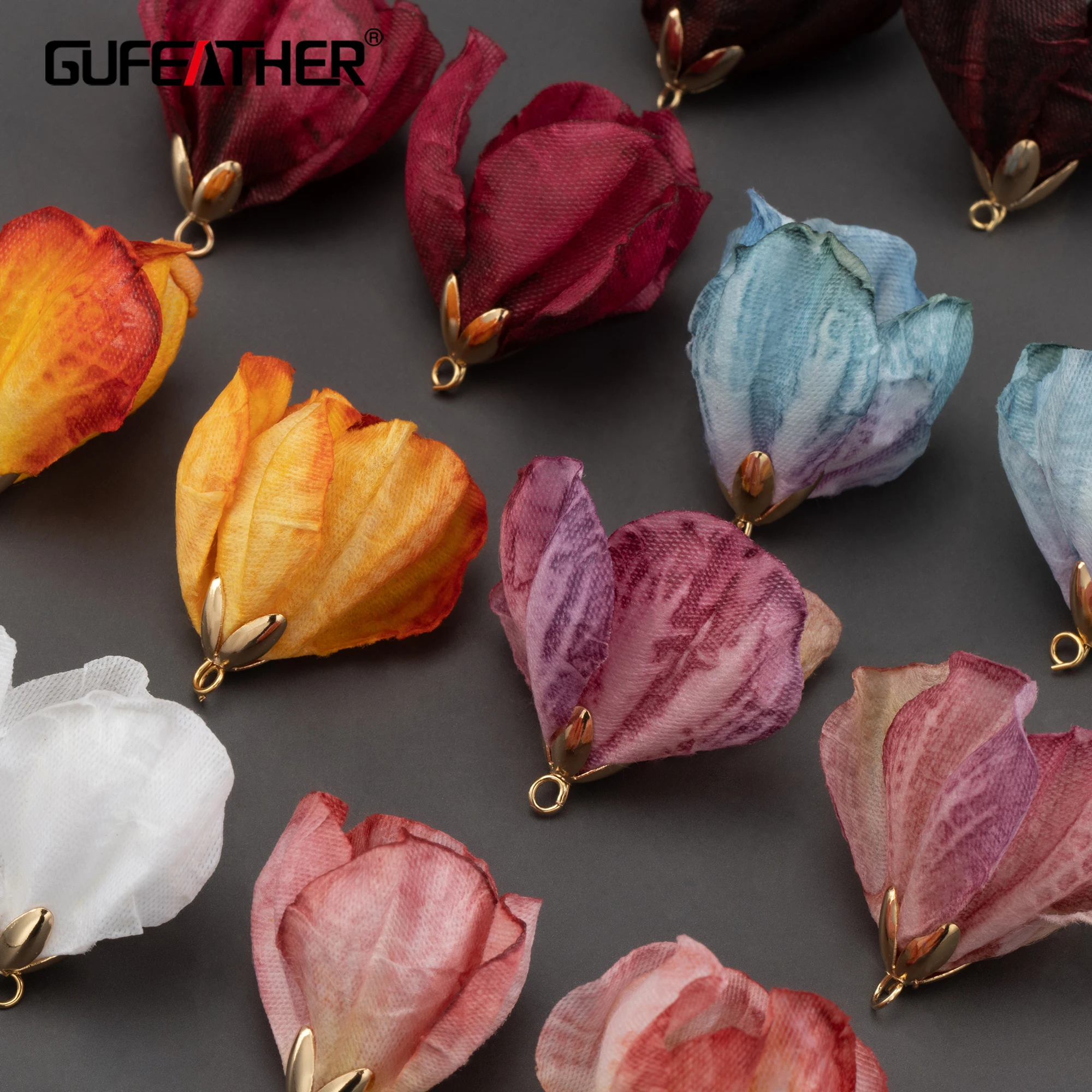 Top Trends: GUFEATHER F165, jewelry Accessories, hand Made, flower Shape, diy Earrings, charms, diy Pendants, jewelry Making Findings, 10pcs / lot Shoppable Styles