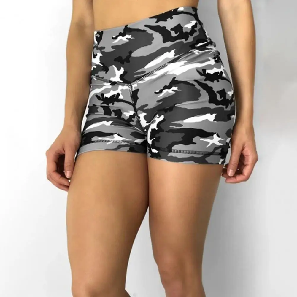 Top Trends: Camouflage Skinny Women Yoga Shorts Fitness Slim Fit Wide Band High Waist High Elasticity Butt-lifted Sports Jogging Pants Shoppable Styles - Image 5