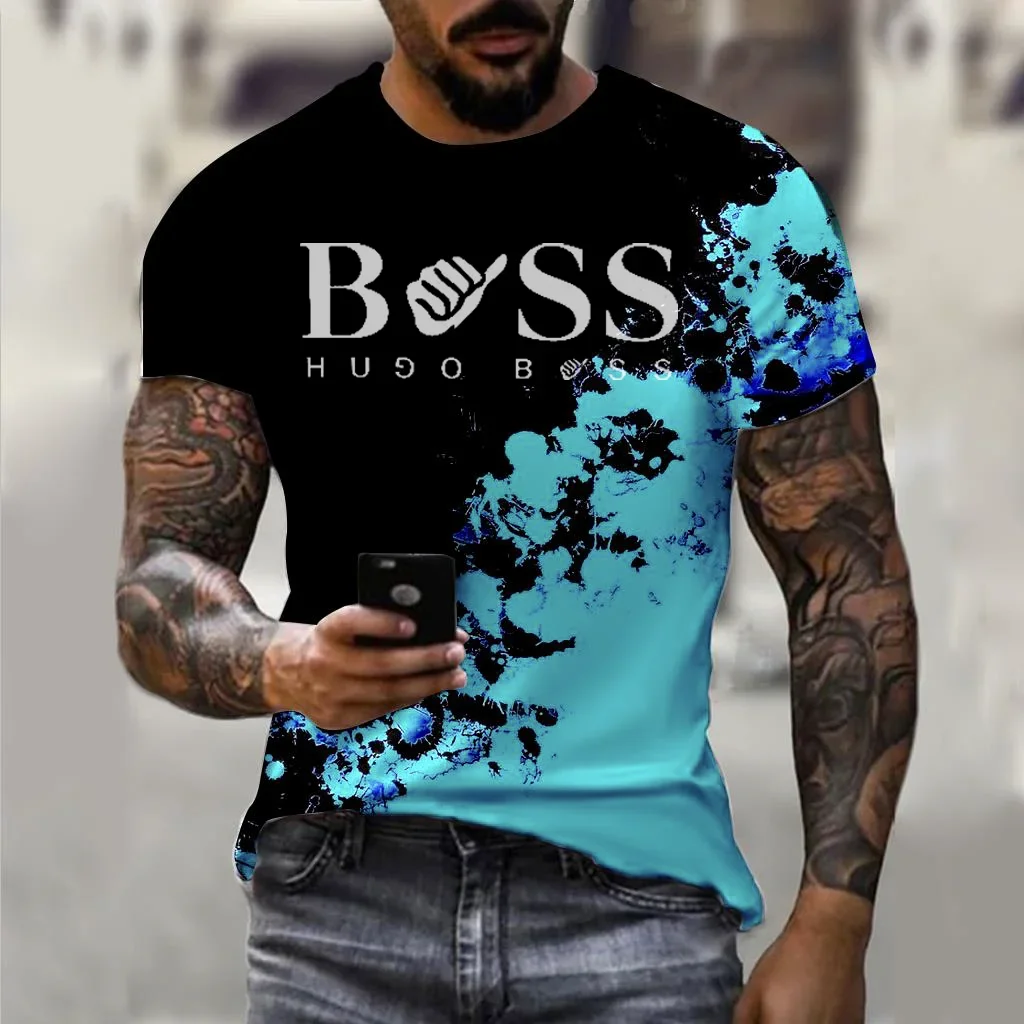 Top Trends: Latest Men&#039;s 3D High-Definition Printed O-neck Top Short Sleeved Summer Fashion Casual Sports Quick Drying Clothing T-shirt. Shoppable Styles