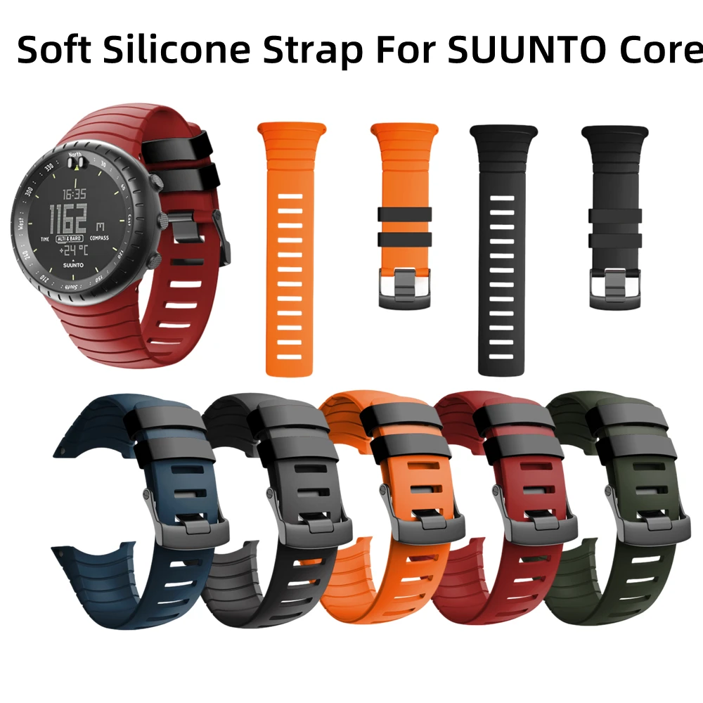 Top Trends: SUUNTO Core TPU Strap Silicone Fashion Watch Band Bracelet For SUUNTO Core Replacement Wristband Accessories Shoppable Styles