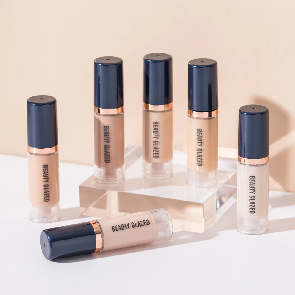 Top Trends: Liquid Foundation Soft Matte Concealer 6 Colors Foundation Contour Palette Concealer Primer Base Professional Face Make Up Shoppable Styles