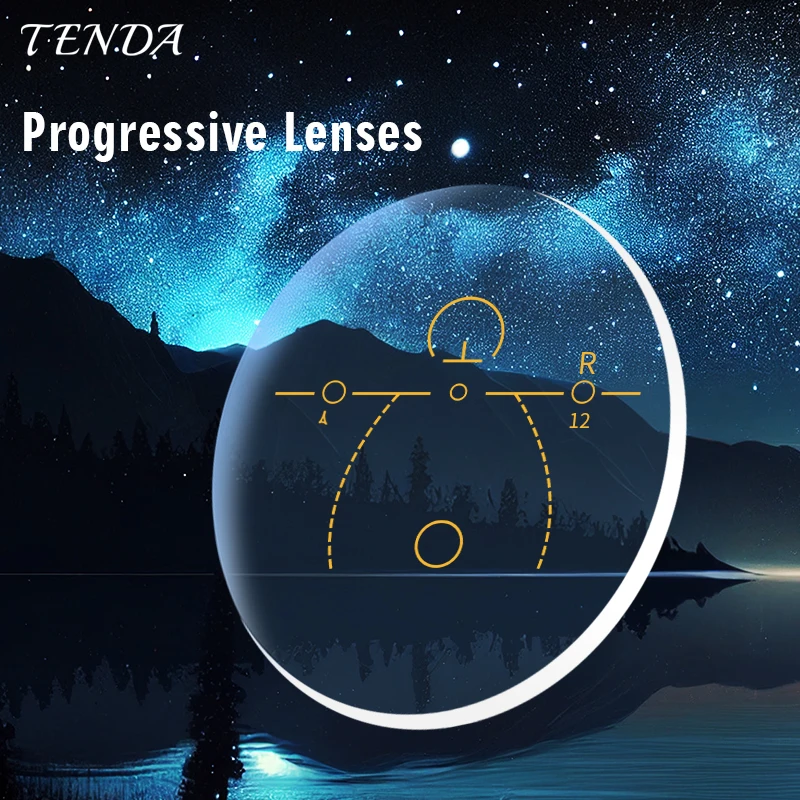 Top Trends: 1.56 Free Form Progressive Lenses With UV Protection Multifocal Glasses Prescription Lens For Farsightedness &amp; Nearsightedness Shoppable Styles