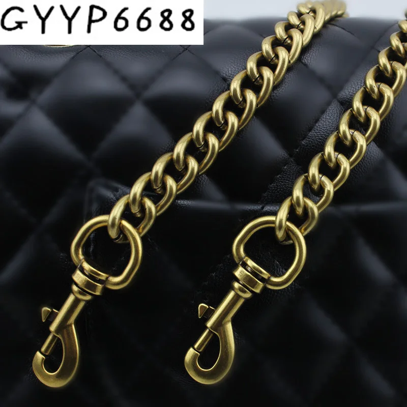 Top Trends: 120cm 130cm Width 13mm Aluminum Chains Shoulder Straps For Handbags Purses Bags Strap Replacement Handle Accessories Shoppable Styles