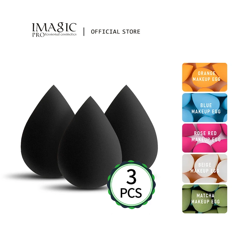 Top Trends: IMAGIC Makeup Sponge Professional Cosmetic Puff For Foundation Concealer Cream Beauty Make Up Soft Water Eyeshadows Shoppable Styles