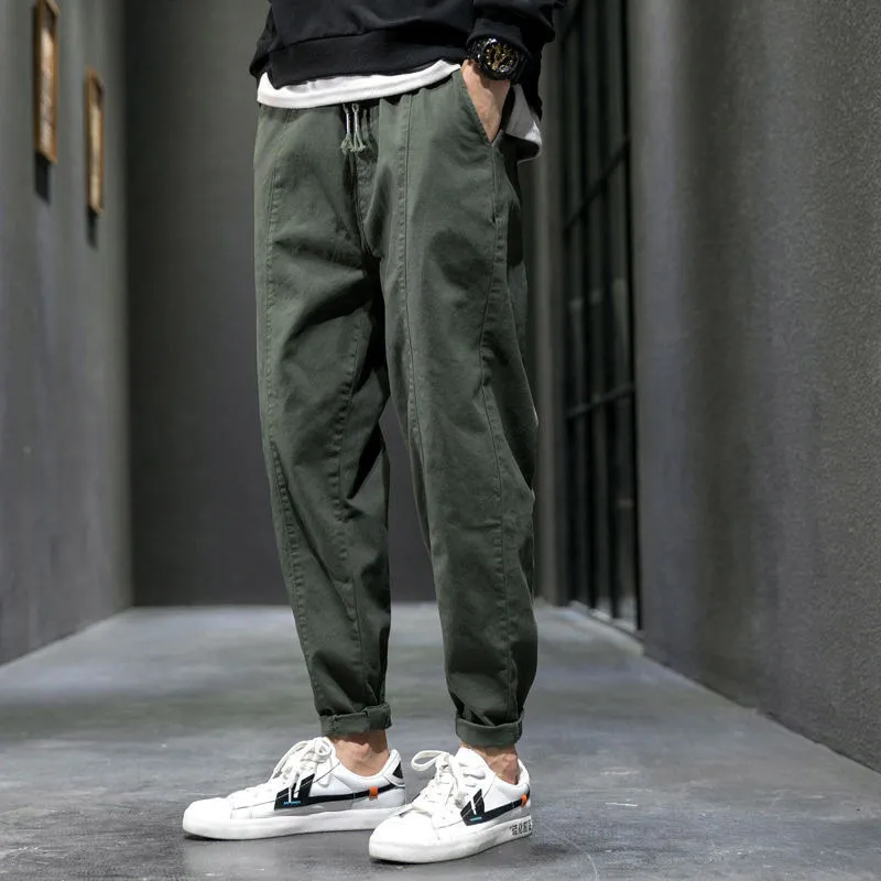 Top Trends: 2024 Spring Autumn New Fashion Temperament Korean Pants Man Straight Leg Loose Casual Male Trousers Hip Hop Streetwear Clothes Shoppable Styles