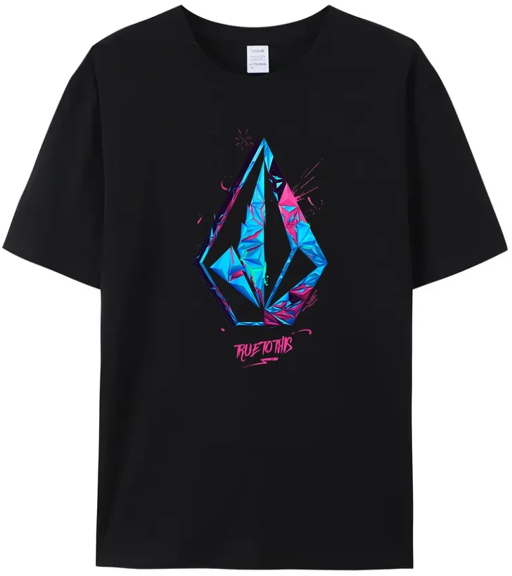 Top Trends: T-Shirt Summer Descendants Milo Coes To Volcom100% Cotton Top Popular Casual Men's Women's T-Shirt Shoppable Styles