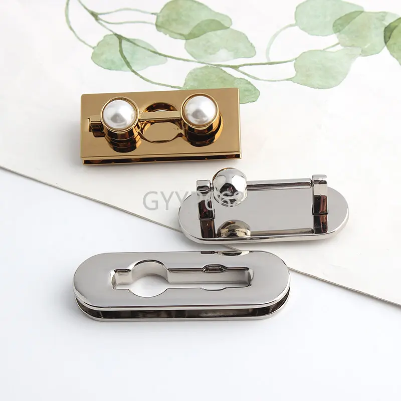 Top Trends: 2-20Sets Metal Press Locks Bags For Women Handbag Purse Bags Shoulder Snap Clasp Twist Push Lock Buckle DIY Hardware Accessories Shoppable Styles - Image 2