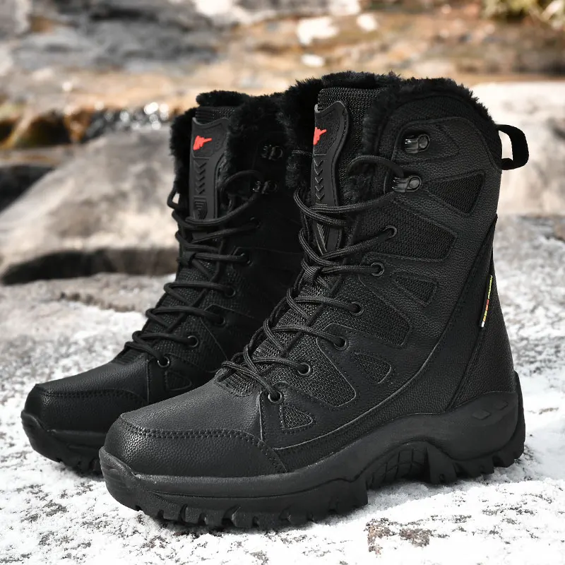 Top Trends: Leather Combat Boots For Men And Women Military Boots Winter Outdoor Snow Boots Infantry Tactical Boots Army Boots Army Shoes Shoppable Styles