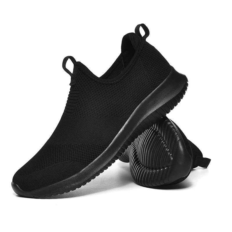 Top Trends: Men Sneakers Lightweight Flykint Casual Shoes Men Slip On Walking Socks Shoes Trainers Mesh Flat Homme Big Size Tenis Masculino Shoppable Styles - Image 3