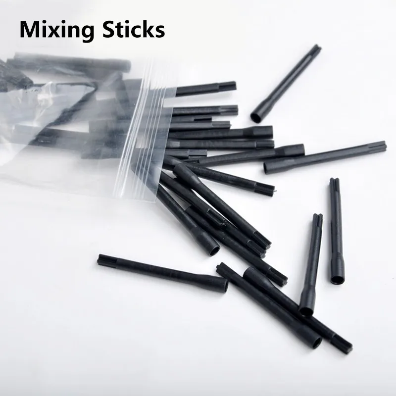 Top Trends: 100pcs For Tattoo Ink Pigment Mixer Tattoo Mix Sticks Tattoo Pigment Ink Mixer Plastic Mixing Sticks Microblading Pigment Sticks Shoppable Styles