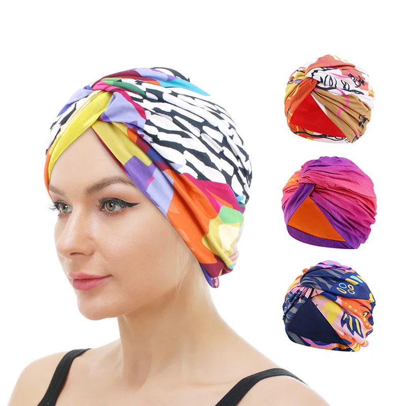 Top Trends: New Women Satin Lined Twist Stretch Turban Muslim Inner Hijab Cap Banadan Cancer Chemo Cap Bonnet Mujer Headscarf Lady Hair Hats Shoppable Styles