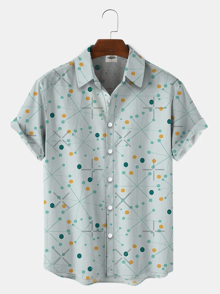 Top Trends: Hawaiian Men&#039;s Shirts Short Sleeve Coconut Tree Pattern Summer Oversized Baggy Clothes For Men Luxury Clothing Harajuku Vintage Shoppable Styles