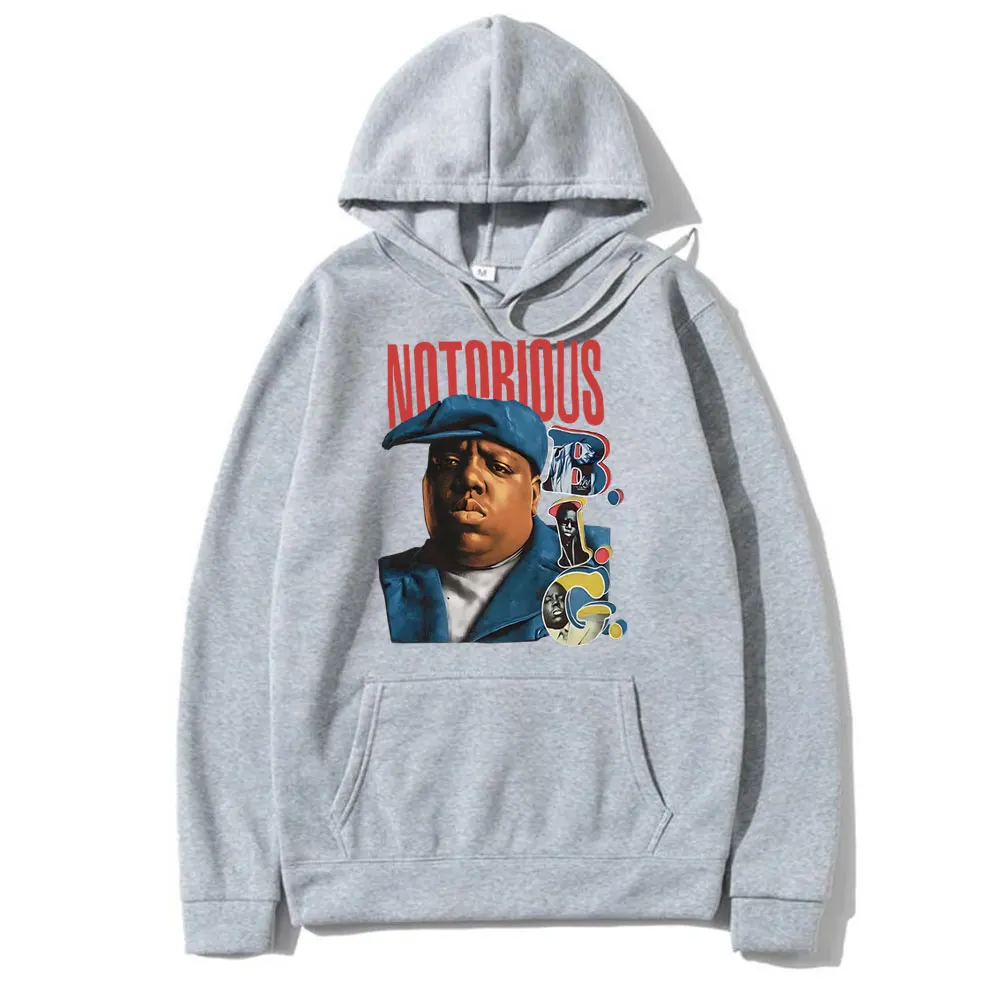 Top Trends: Rapper The Notorious Big Graphic Hoodie Men's Autumn Winter Sweatshirt Biggie Smalls Clothes Men Hip Hop Rap Oversized Hoodies Shoppable Styles - Image 6