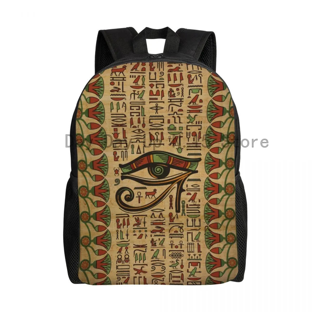 Top Trends: Egyptian Eye Of Horus Travel Backpack Women Men School Laptop Bookbag Ancient Egypt Hieroglyphs College Student Daypack Bags Shoppable Styles