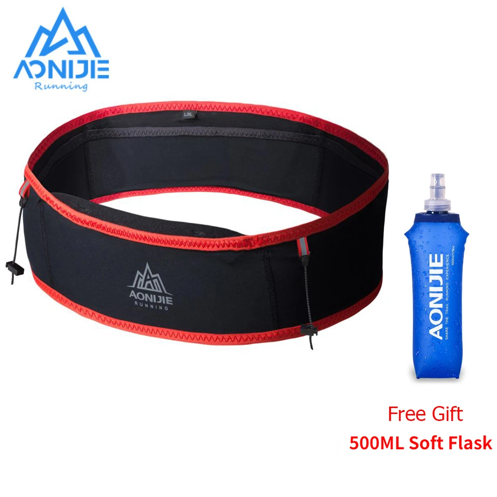 Top Trends: AONIJIE W938S Slim Jogging Running Waist Belt Bag Pack Travel Money Trail Marathon Gym Workout Fitness 6.9" Mobile Phone Holder Shoppable Styles