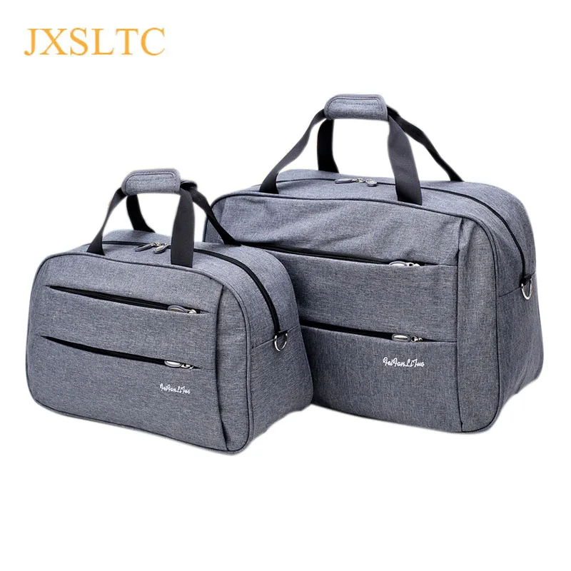 Top Trends: Luggage Travel Bags Waterproof Canvas Men Women Big Bag On Wheels Man Shoulder Duffel Bag Black Gray Blue Carry On Cabin Luggage Shoppable Styles