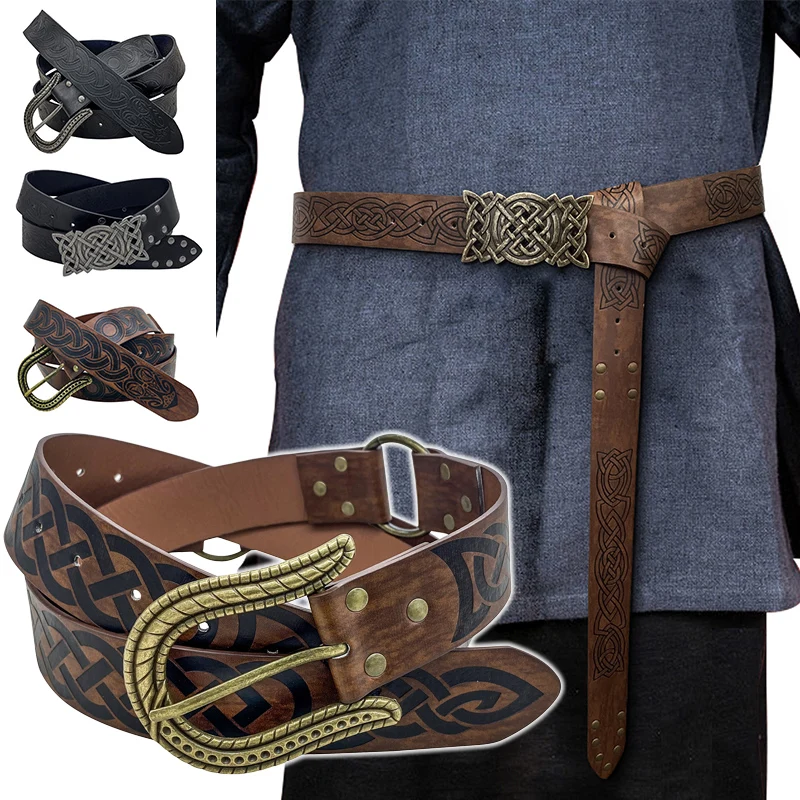 Top Trends: Medieval Ring Belt Human Larp Nordic Celtic Norseman Waistband Valhalla Warrior Knights Girdle Ancient Accessories Available Shoppable Styles