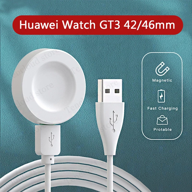 Top Trends: USB Charging Cable For Huawei Watch GT Cyber GT3 Pro 42mm 46mm Watch 3 Pro / GT2 Pro / GT Runner Conversion Holder Stand Charger Shoppable Styles