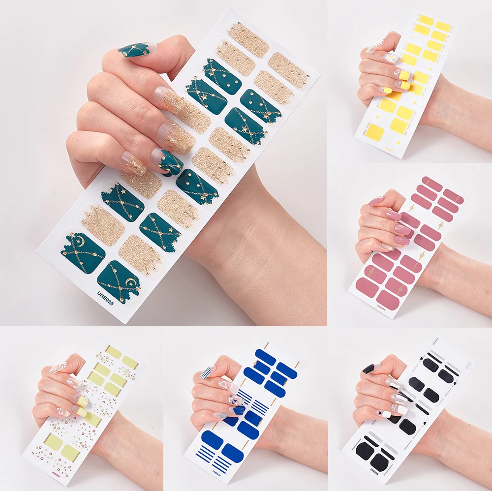 Top Trends: Nail Stickers Nail Art Sticker Nail Decoration Nail Manicure Tool Nail Accessories Fashion Beautiful UV Gel Polish Full Cover Shoppable Styles