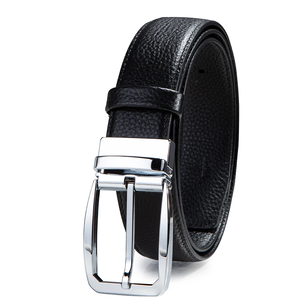 Top Trends: Belts For Men Metal Pin Buckle Men&#039;s Belt Genuine Leather Luxury Brand Men&#039;s Belt Cowhide Jeans Strap For Business Work Shoppable Styles