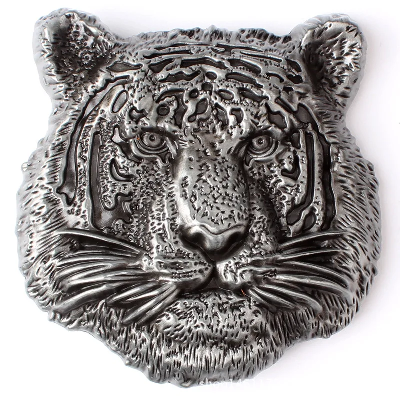 Top Trends: Tiger Head Belt Buckle Animal Metal Belt Head DIY Material Shoppable Styles