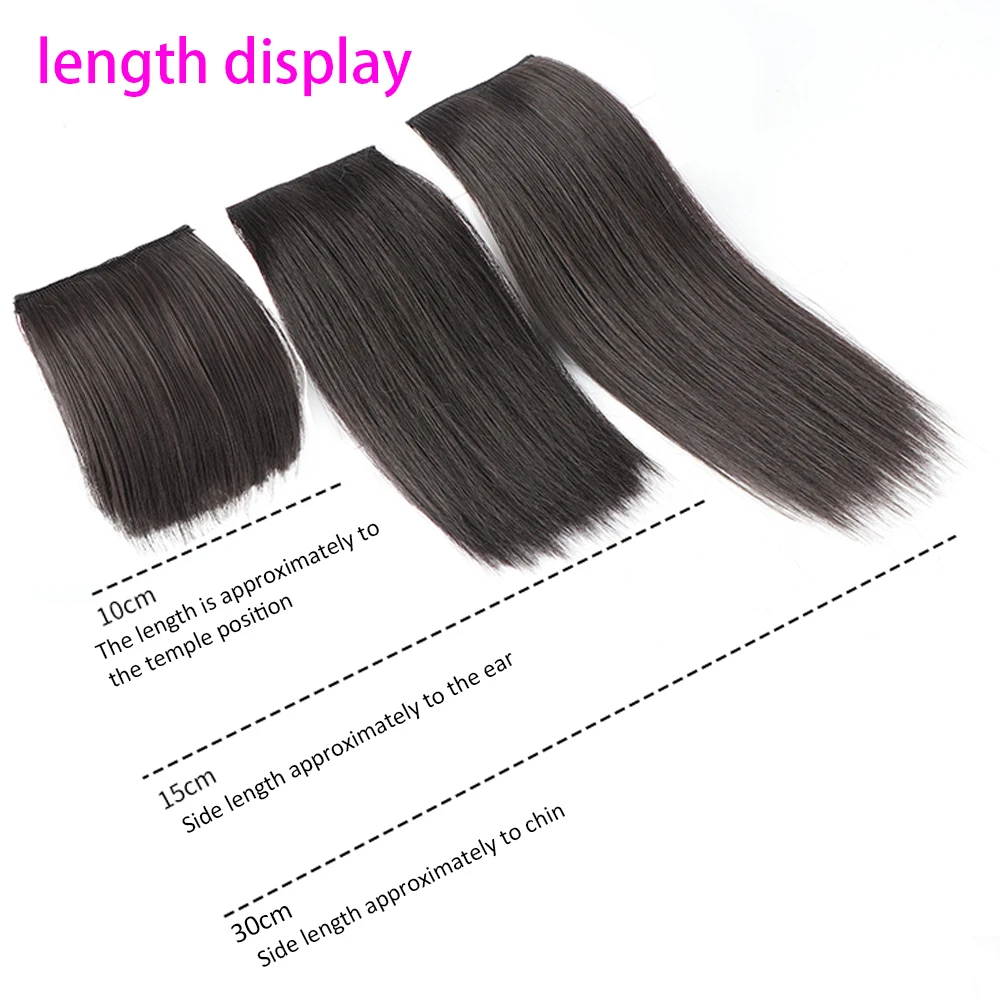 Top Trends: Synthetic Hair Pad Clip In Extension For Women Natural Wig Female Short Straight Invisible Hairpins Adding Extra Volume Piece Shoppable Styles - Image 2