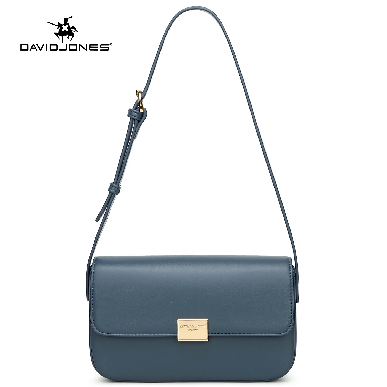 Top Trends: New David Jones Paris Women Handbag Waterproof Female Crossbody Bag Small Plain Lady Fashion Shoulder Bag Shoppable Styles