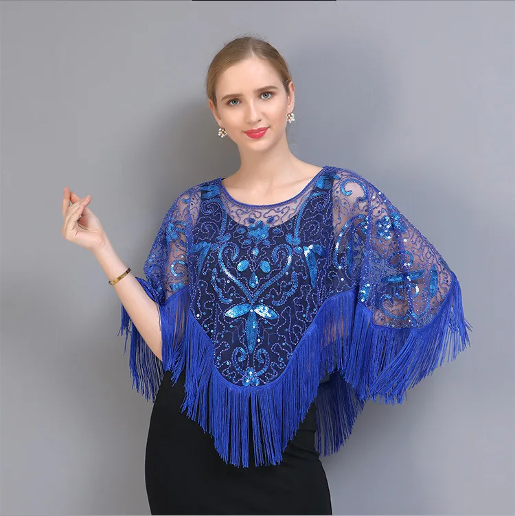 Top Trends: Plus Size Irregular Hollow Out Maternity Capes Mesh Tassel Patchwork Sequins Tops Pregnant Woman Photography Shirts Shawl Blouse Shoppable Styles