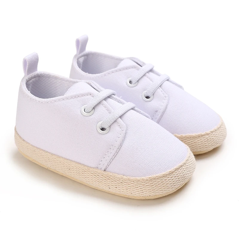 Top Trends: 0-18M Fashion Newborn Baby Shoes Boy Girl Classical Sport Soft Sole PU Leather First Walker Casual Sneakers White Baptism Shoes Shoppable Styles - Image 2