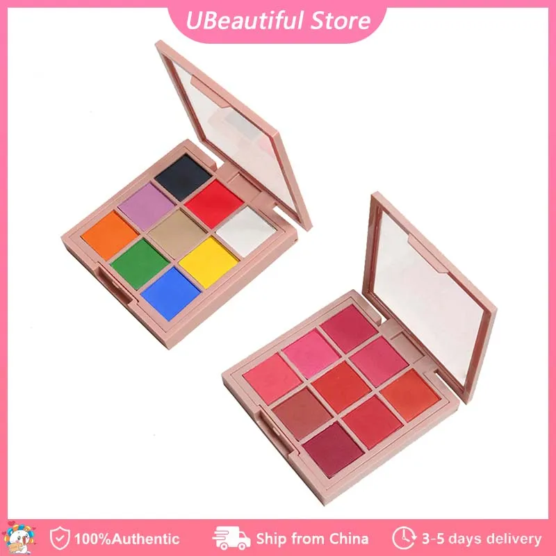 Top Trends: Nail Powder Palette 9 Colors Nail Gradient Glitter Pigment Set Chrome Powder Professional Manicure Accessories Mirror Effect Shoppable Styles