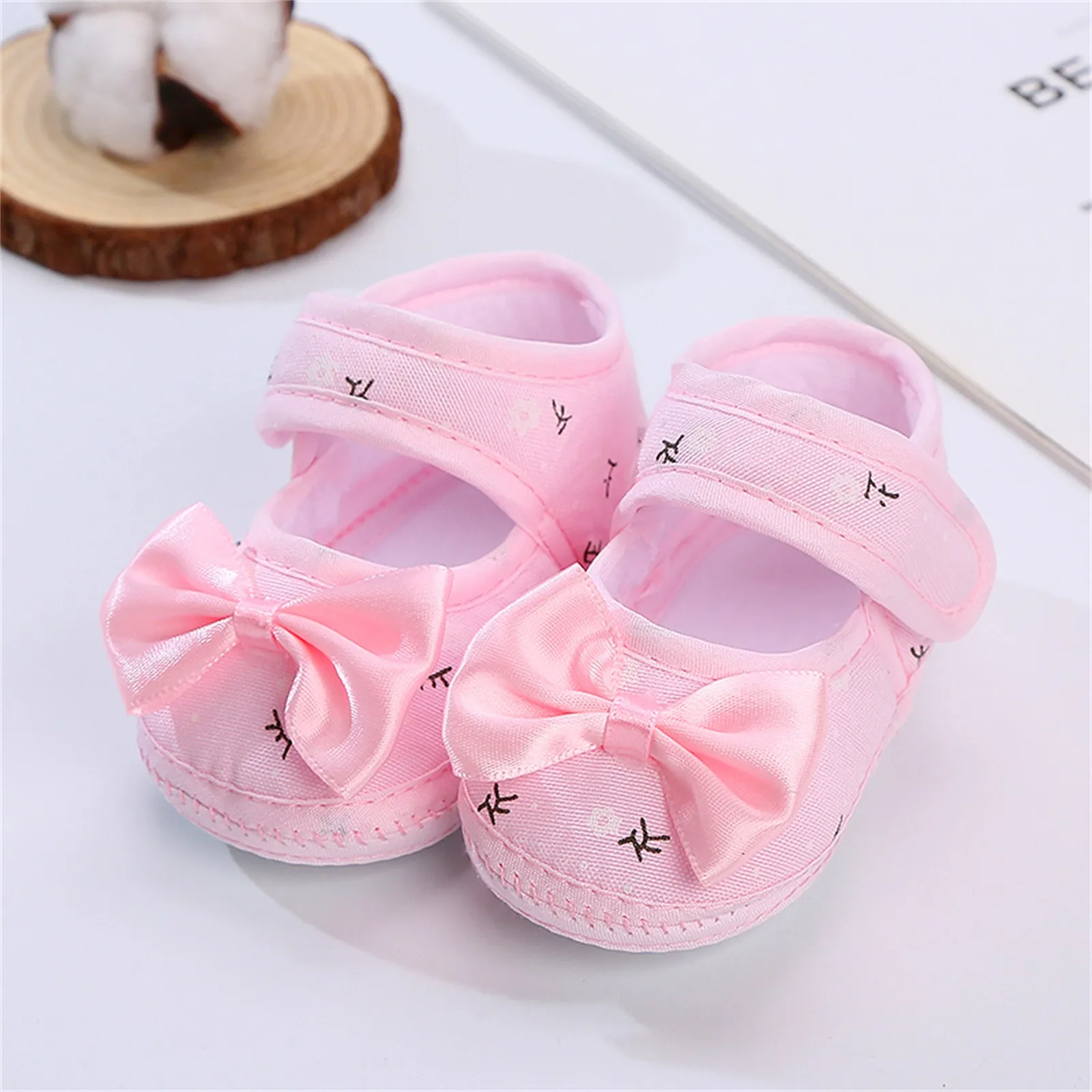 Top Trends: 2022 New Fashion Baby Shoes Newborn Baby Girls Floral Print Little Bottie Prewalker Soft Sole Single Shoes For Your Baby Shoppable Styles