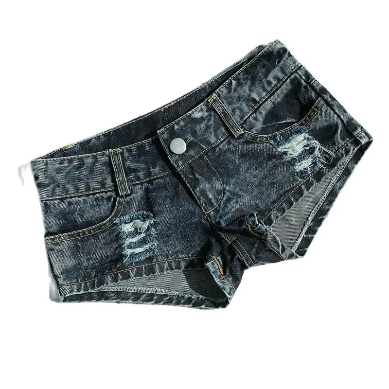 Top Trends: New Low Waist Skinny Tight Denim Shorts Washed Cut Out Super Shorts Nightclub Shoppable Styles