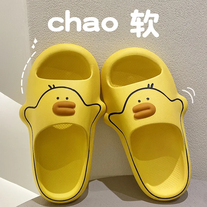 Top Trends: Summer Sandals For Women 2023 New Breathable Outdoor Female Home Slipper Womens Cute Cartoon Duck Flip Flops Leisure Slipper Shoppable Styles