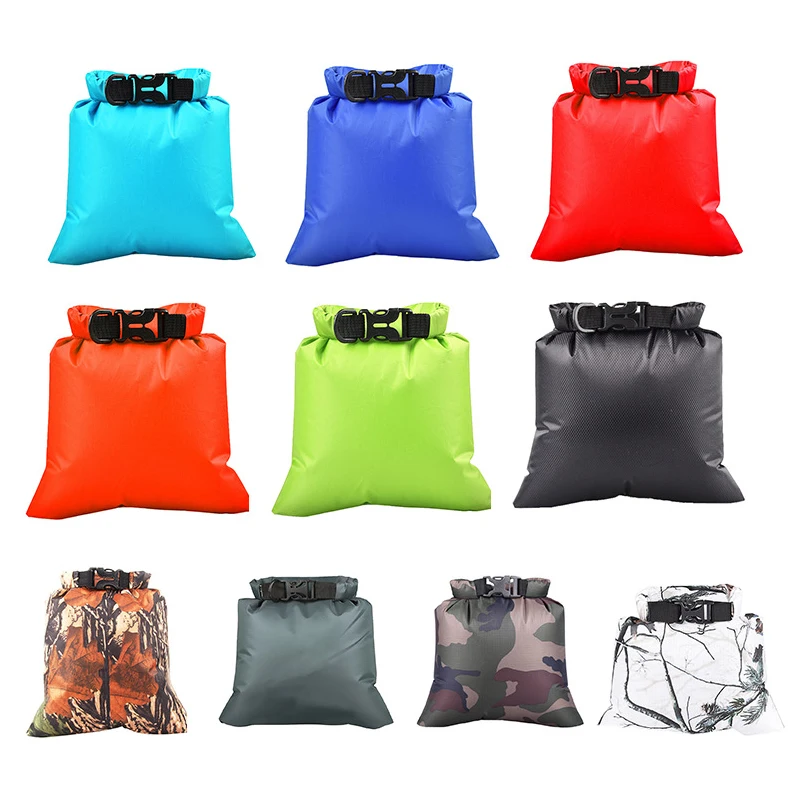 Top Trends: 1.5 / 2.5 / 3 / 3.5 / 5 / 8L Ultralight Outdoor Dry Bag Roll-top Waterproof Floating Sack For Trekking Boating Fishing Rafting Swimming Shoppable Styles