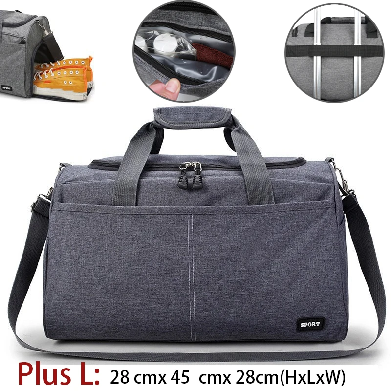 Top Trends: Sports Gym Travel Bag Training Bags For Men Women Handbags Outdoor Shoulder Gymtas Sac De Sport Weekender Duffel BagsXA398WA Shoppable Styles