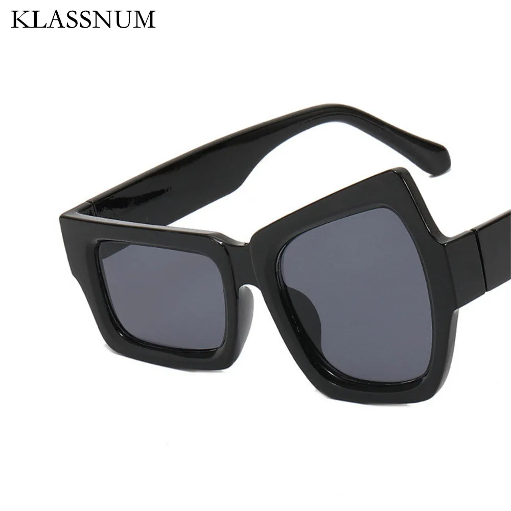 Top Trends: Funny Sunglasses Men Women Ins Dance Party 2024 New Funny Eyebrow Raising Irregular Personality Sun Glasses Male Eyewear UV400 Shoppable Styles