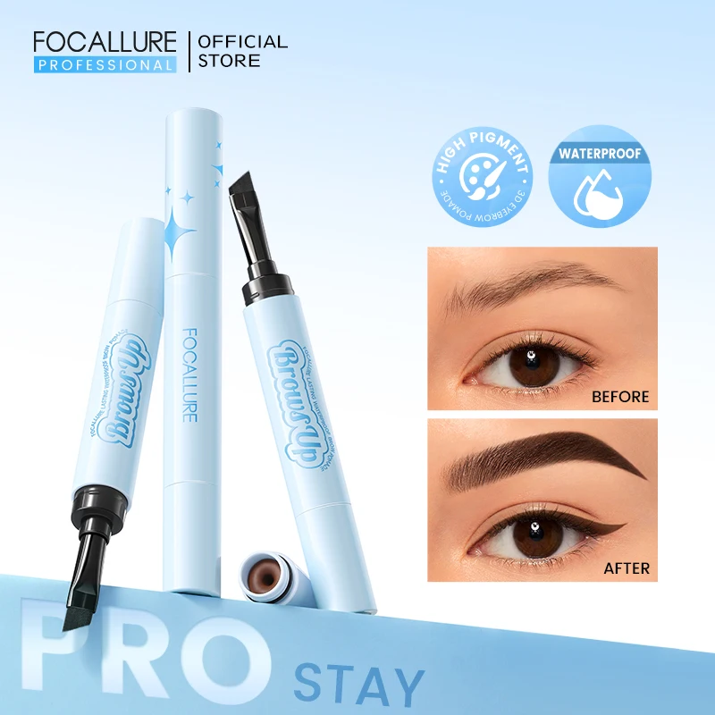 Top Trends: FOCALLURE 3D Eyebrow Gel Cream 2 In 1 Eyeliner Pencil 3 Colors Waterproof Long-lasting Eyebrow Pomade Enhancers Makeup Cosmetics Shoppable Styles